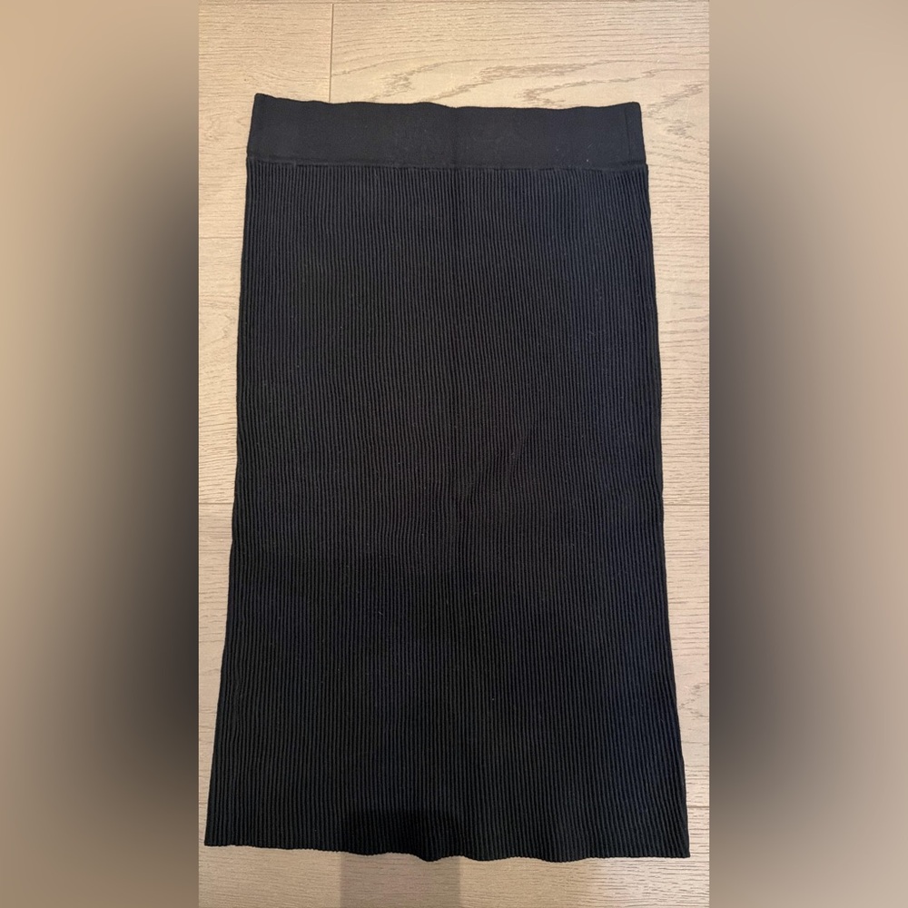 Ribbed Club Monaco Skirt